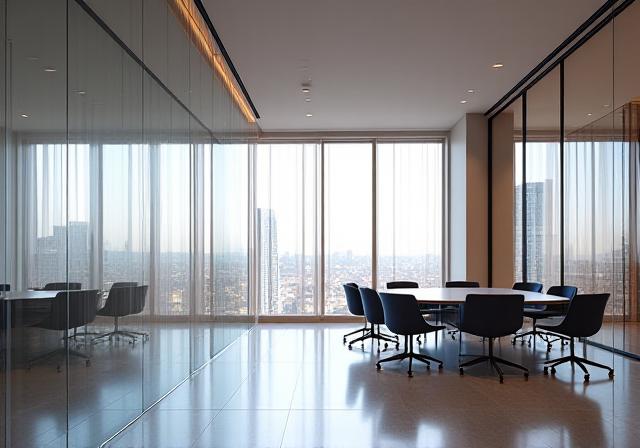 Modern legal office environment in New York